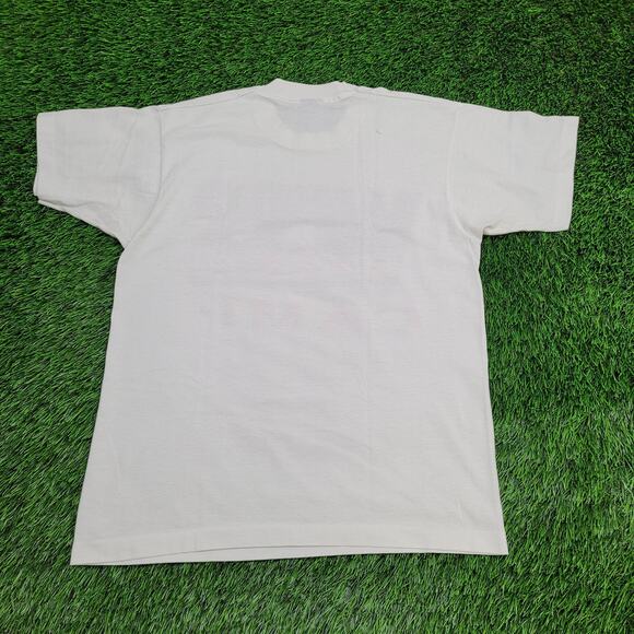 Vintage 1992 WCSS Basketball Camp Shirt Medium 19x25 White - Picture 2 of 15